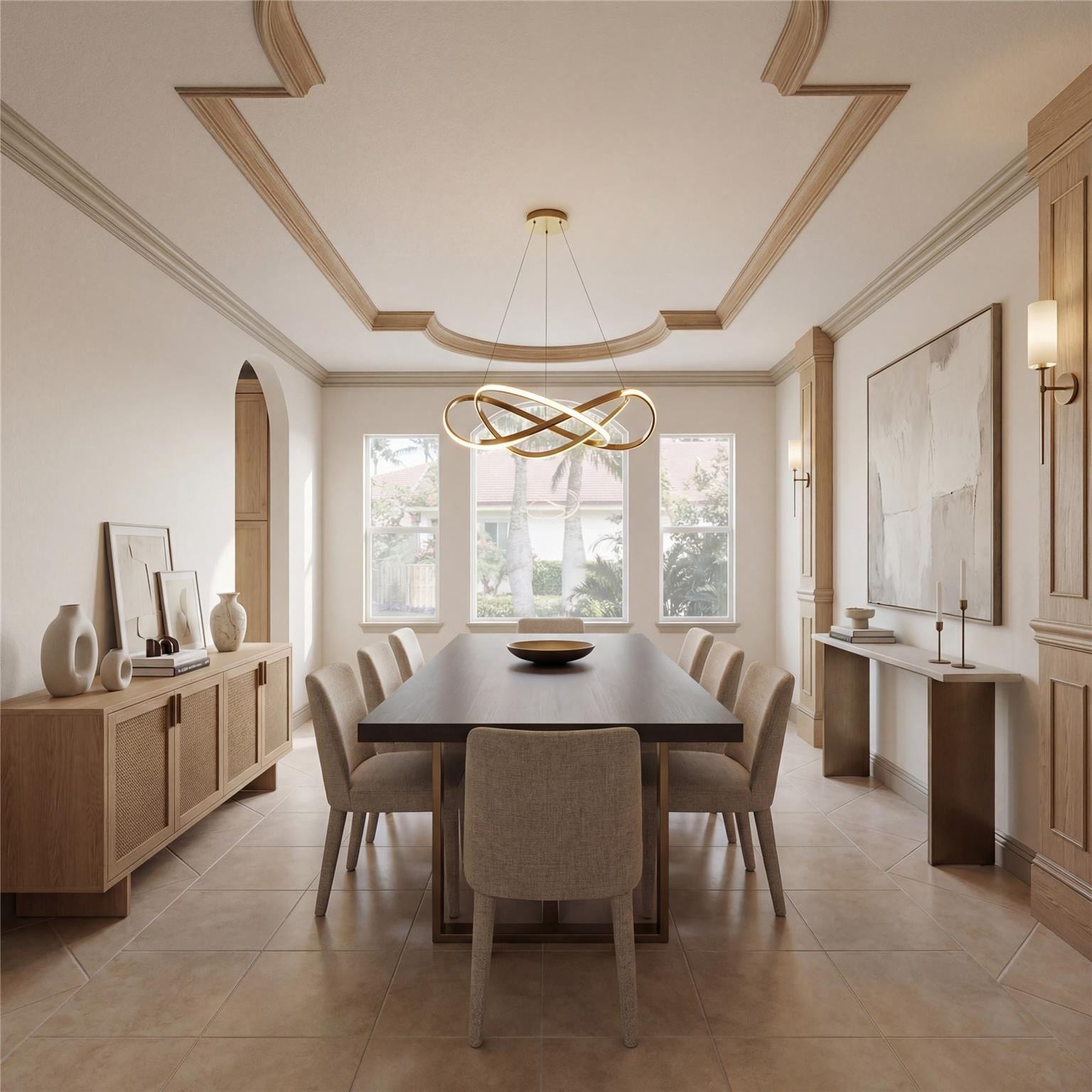 EASY TRANSITION TO MODERN WITH MINIMAL COSTS AND CHANGES.