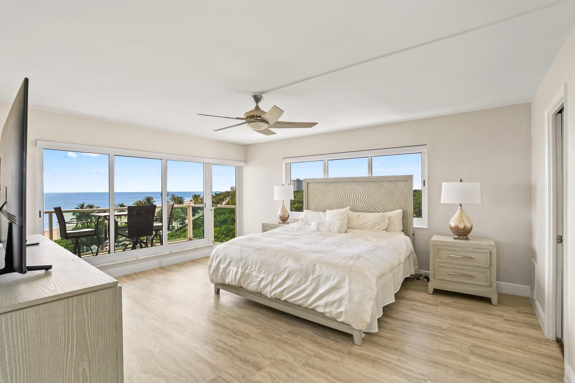 Ocean and Park Views