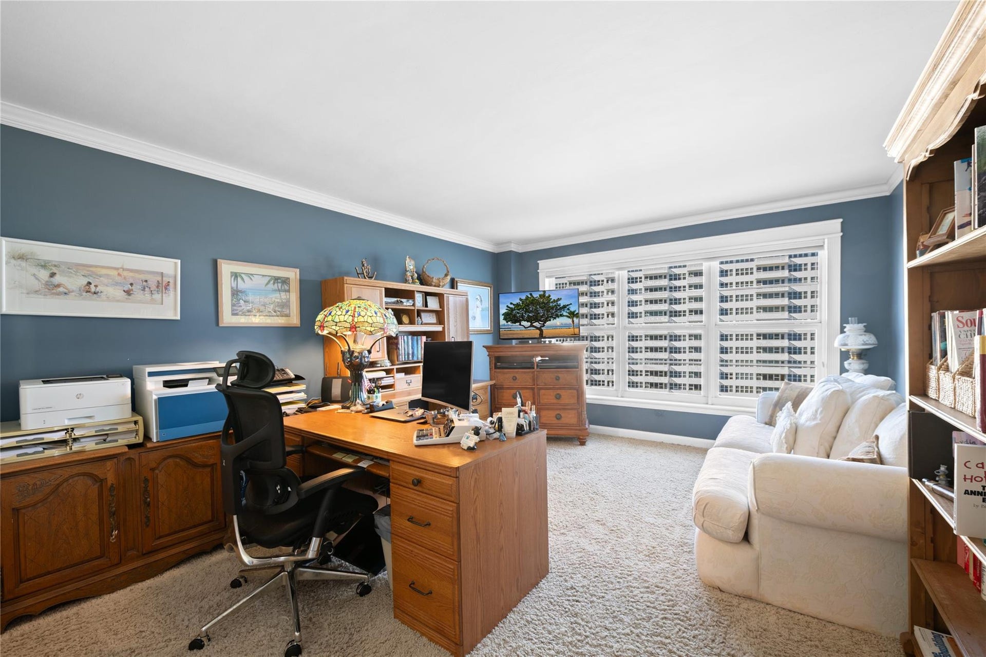 2nd bedroom set up as office