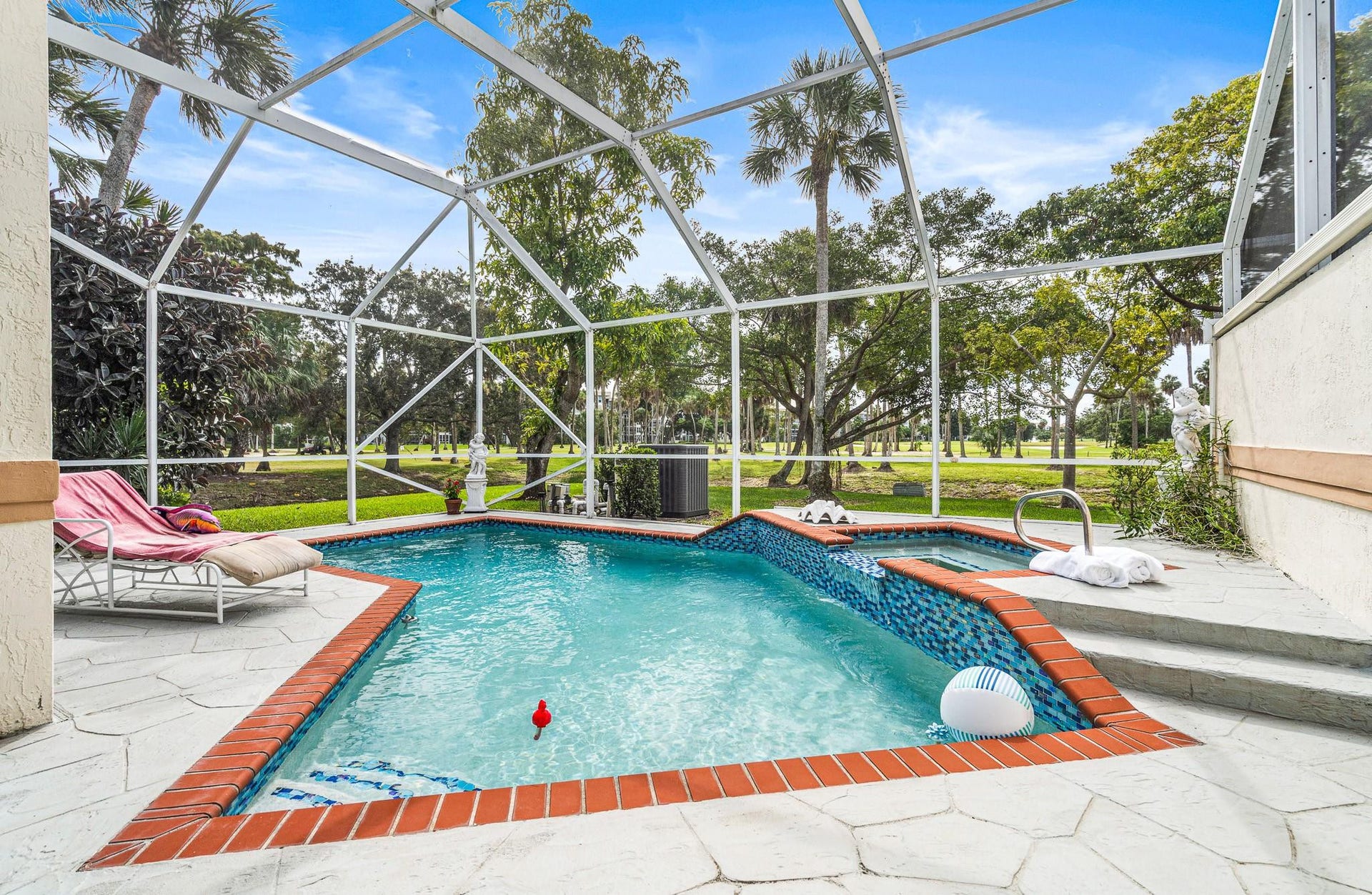 POOL VIEW TO GOLF COURSE
