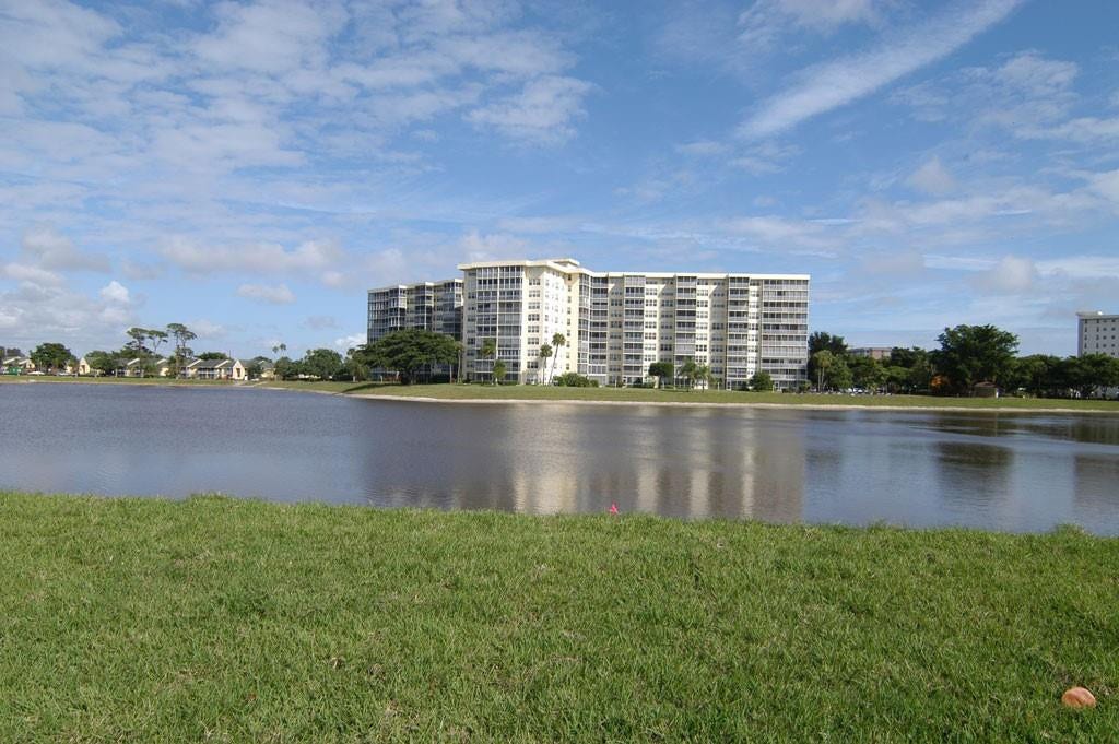 3095 N Course Drive, #412, Pompano Beach, FL 33069 Bldg 52 from across lake