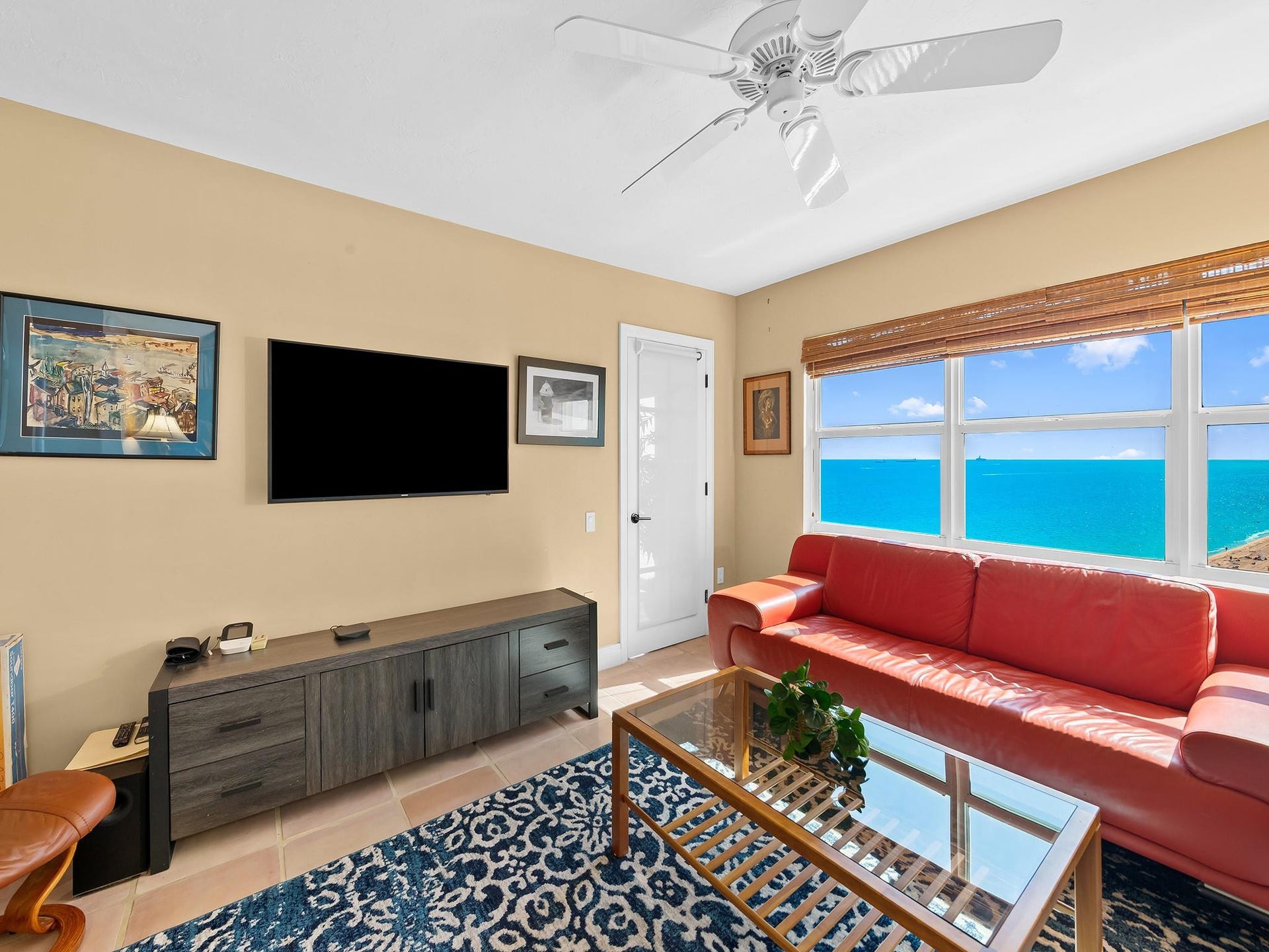 3400 Galt Ocean Drive, #1202S, Fort Lauderdale, FL 33308 Guest bedroom 2 (note: used as a den and office)