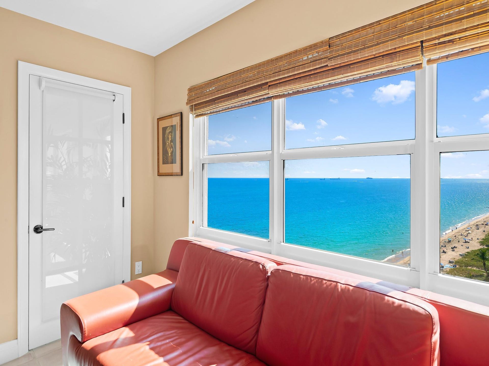 3400 Galt Ocean Drive, #1202S, Fort Lauderdale, FL 33308 Guest bedroom 2 (note: used as a den and office)