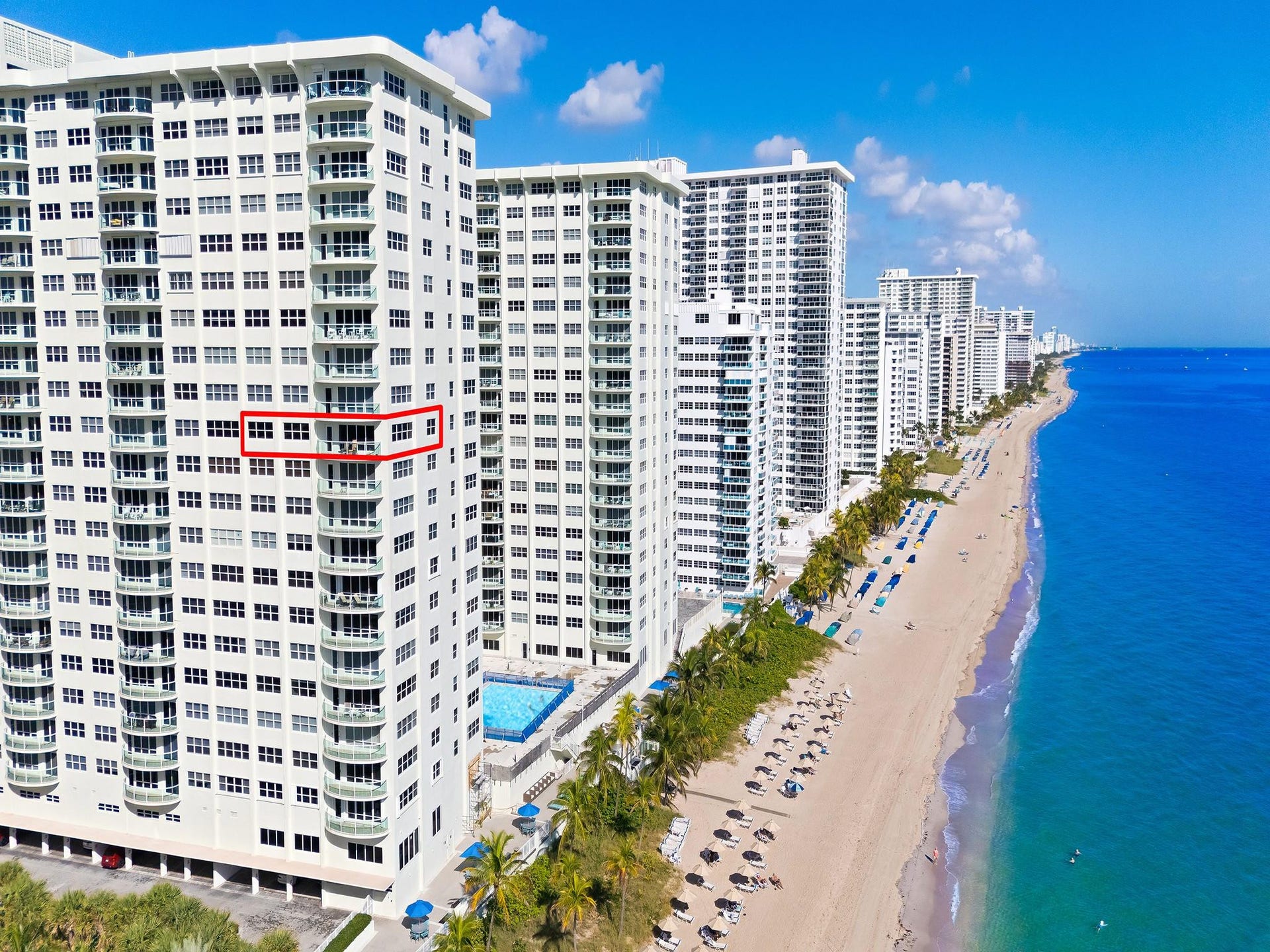 3400 Galt Ocean Drive, #1202S, Fort Lauderdale, FL 33308 Southpoint Unit 1202S highlighted on the SE corner
