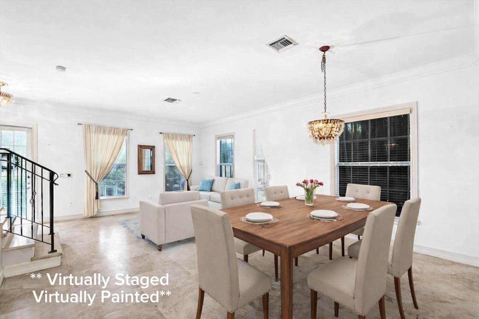 Virtually Painted and Virtually Staged