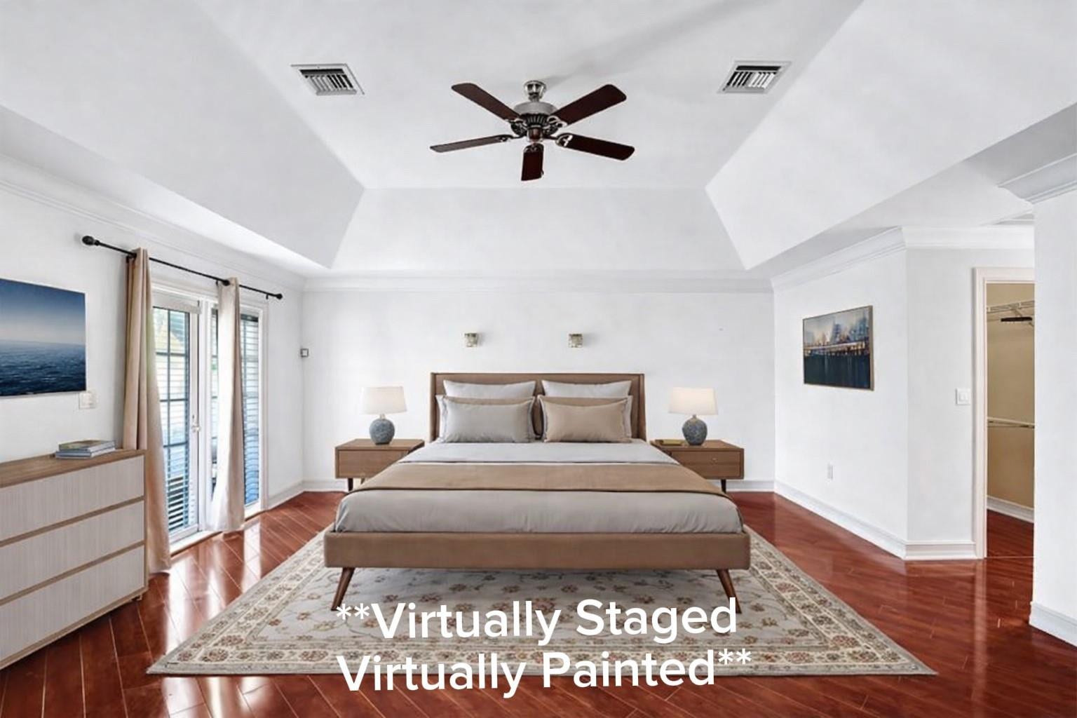 Virtually Painted and Virtually Staged