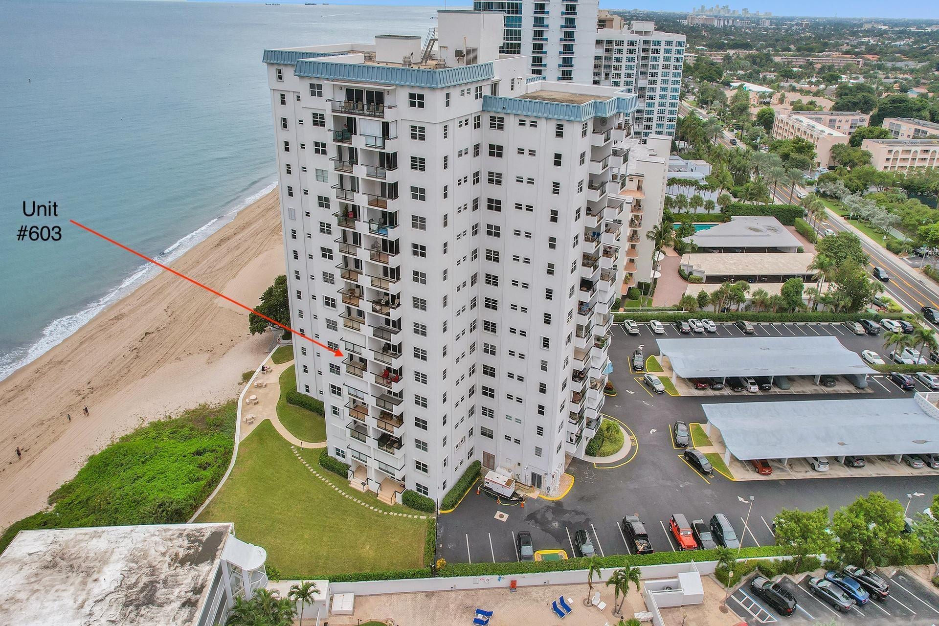 Unit location facing NorthEast