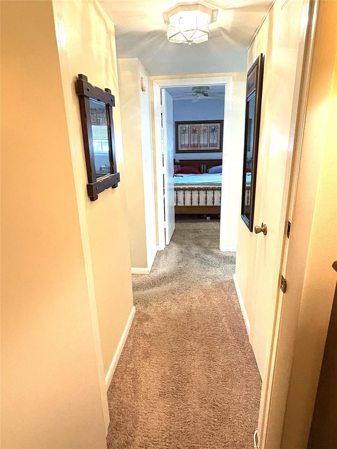 620 Tennis Club Drive, #105, Fort Lauderdale, FL 33311 Upper Hallway connecting the two Bedrooms