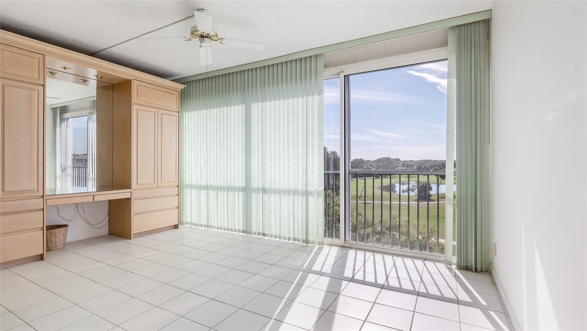 4116 W Palm Aire Drive, #165A, Pompano Beach, FL 33069 Enclosed patio used previously as a 3rd bedroom.