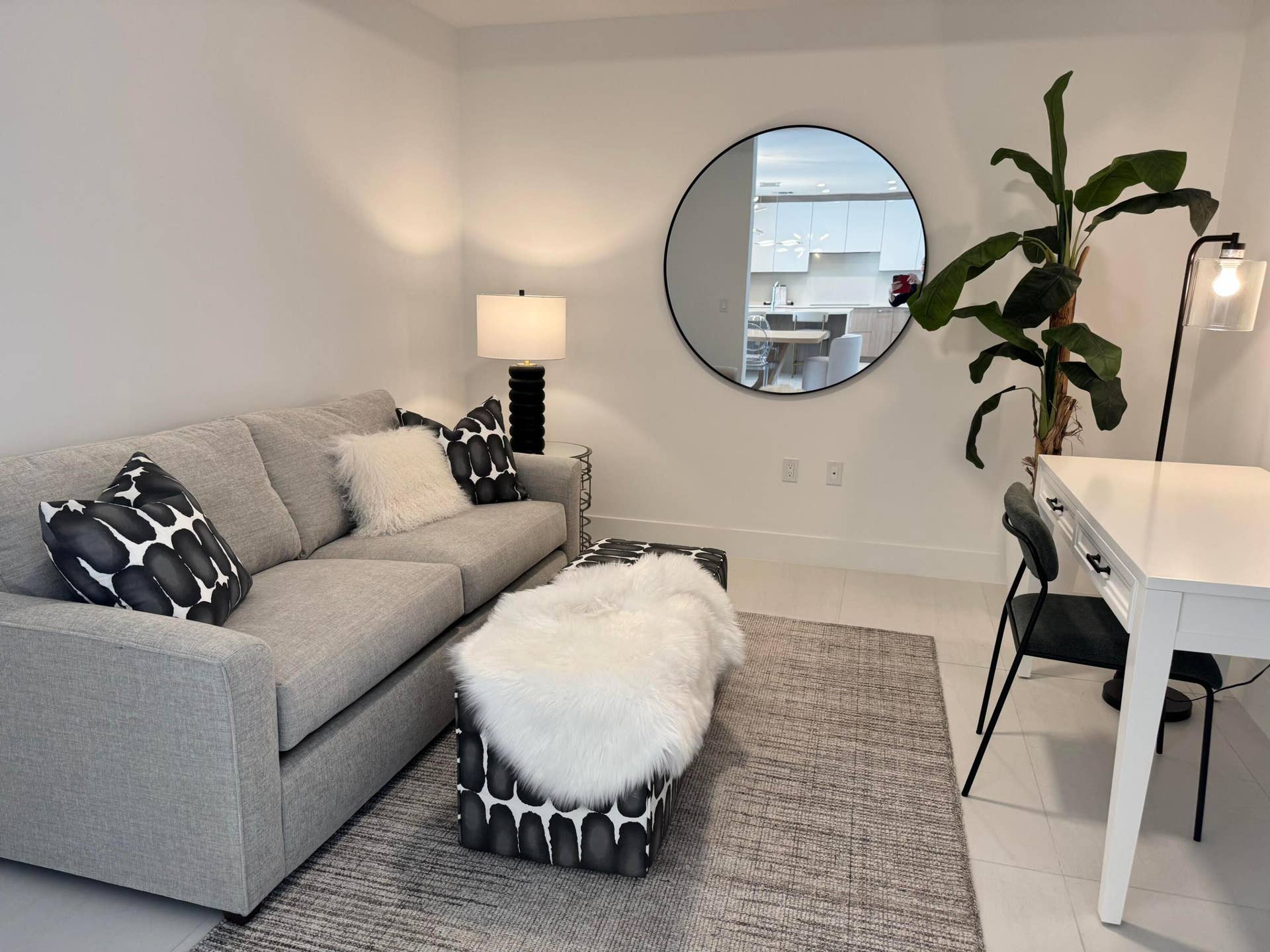153 N Seabreeze Boulevard, #1101 S, Fort Lauderdale, FL 33304 Den has sleeper sofa and full bath