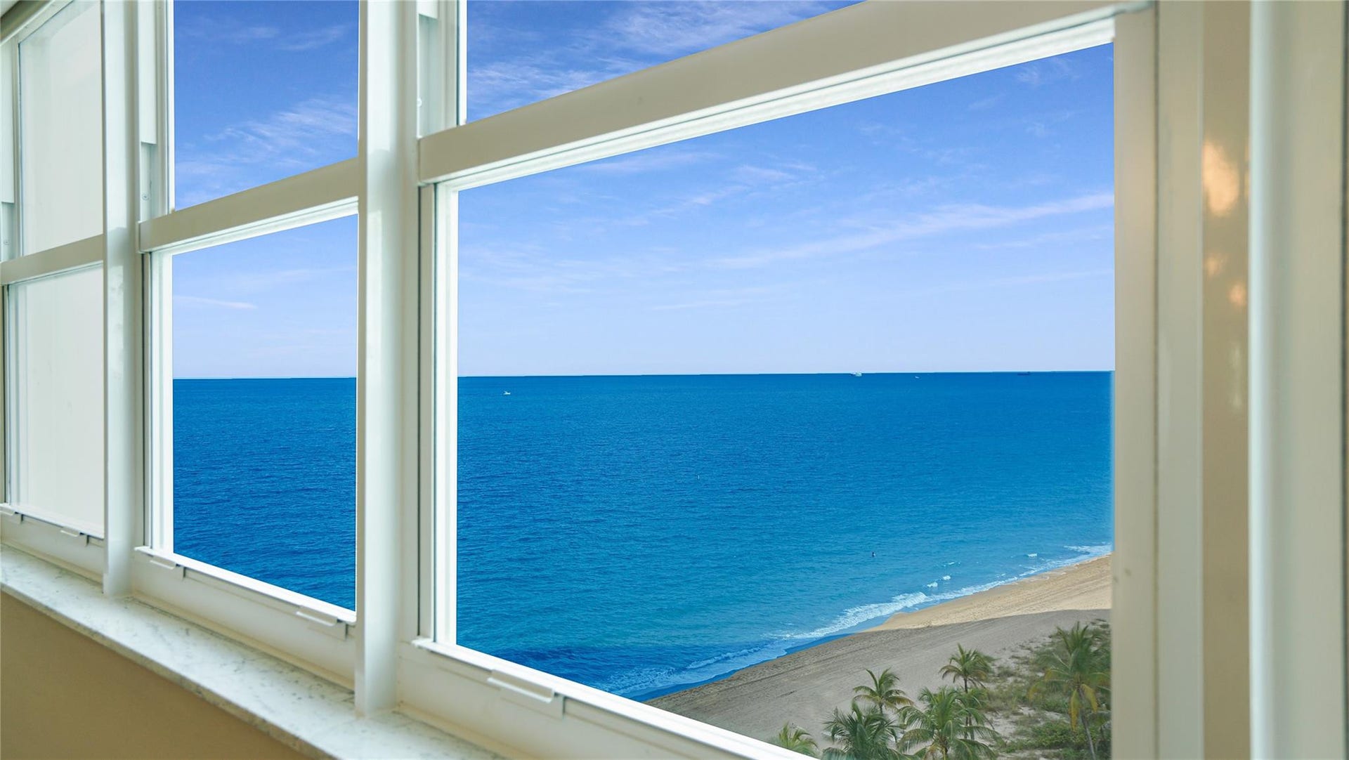 3410 Galt Ocean Drive, #802 N, Fort Lauderdale, FL 33308 Primary bedroom view.