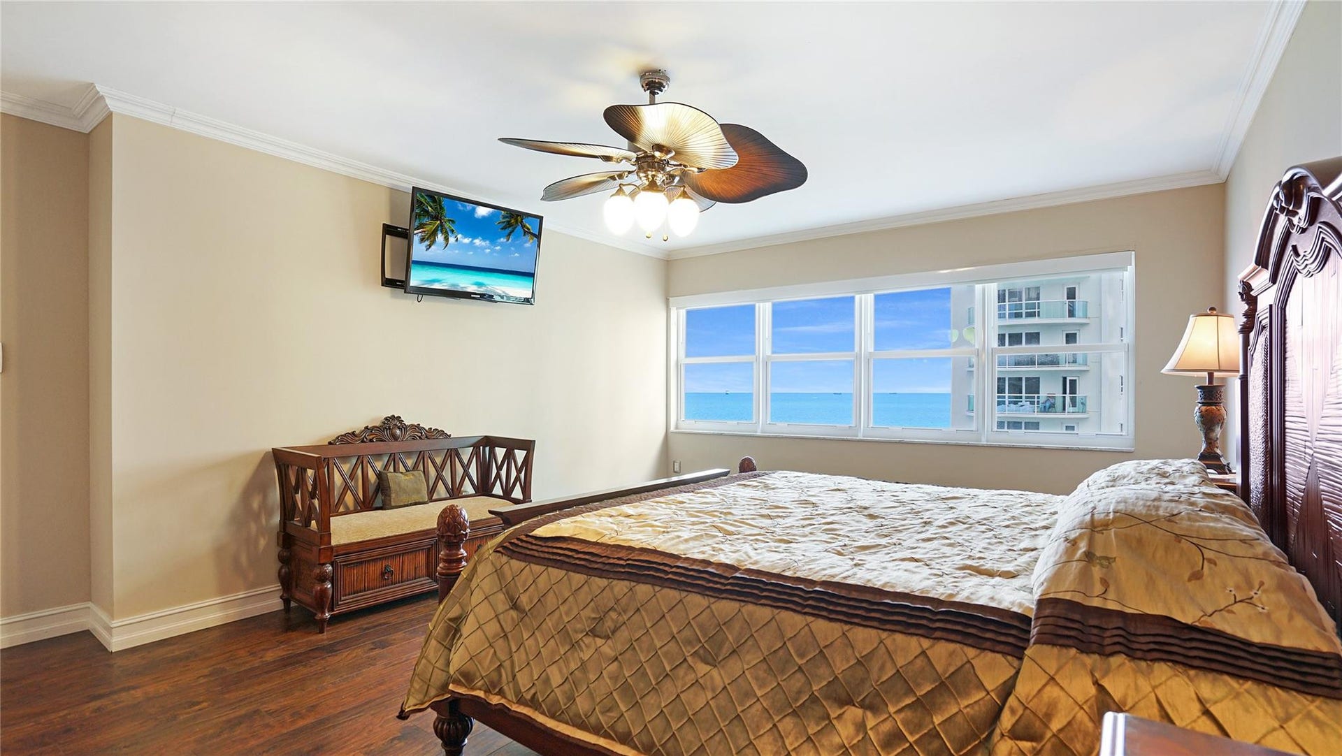 3410 Galt Ocean Drive, #802 N, Fort Lauderdale, FL 33308 Enjoy ocean views from your bed.