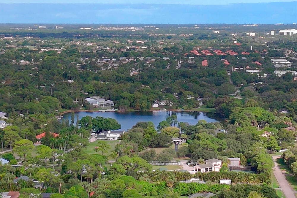 Square Lake Neighborhood _PalmBeachGarde