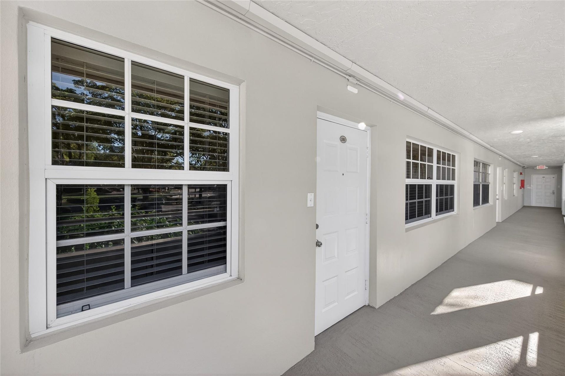 808 Cypress Boulevard, #203, Pompano Beach, FL 33069 front door - second floor