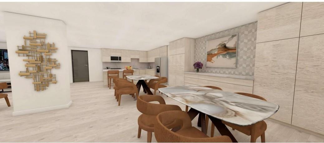 3750 Galt Ocean Drive, #704, Fort Lauderdale, FL 33308 Rendering New Social Room