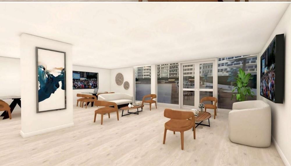 3750 Galt Ocean Drive, #704, Fort Lauderdale, FL 33308 Rendering New Social Room