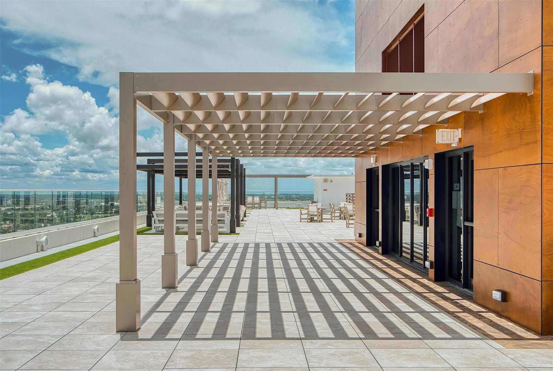 Entrance out to Pool Deck