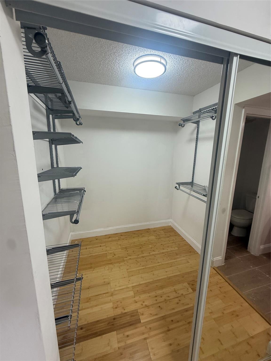 Master Bathroom Walk-In Closet