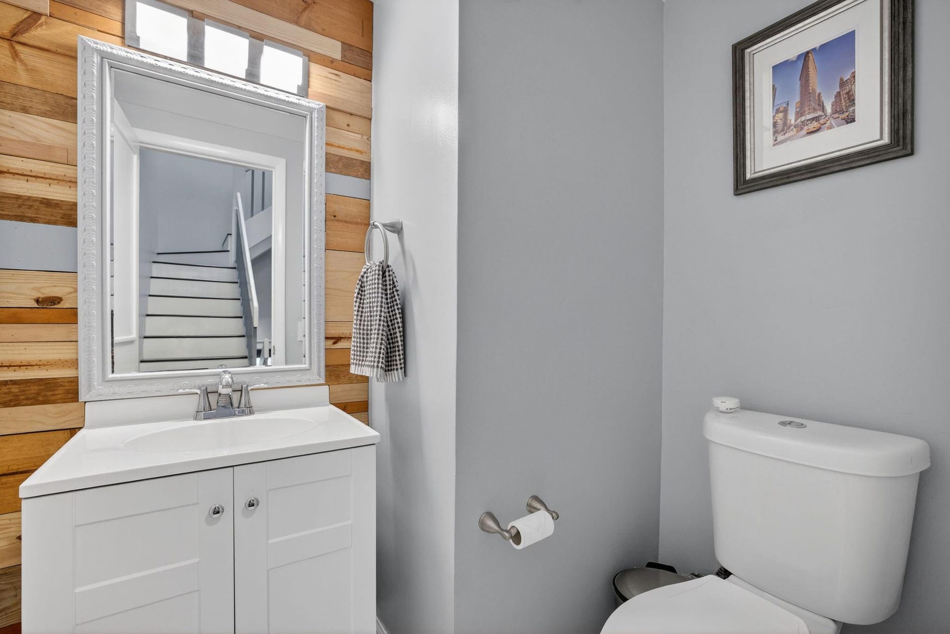 1401 NE 9th Street, #13, Fort Lauderdale, FL 33304 2nd Floor Main Living Area Half Bathroom.