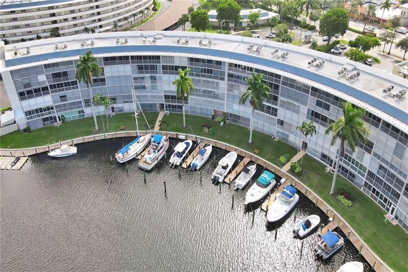 1301 E Hillsboro Boulevard, #205, Deerfield Beach, Deerfield Beach, FL 33441 aerial marina