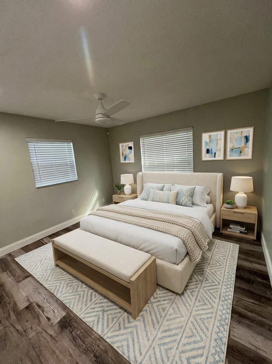 8845 NW 14th Street, Plantation, FL 33322 STAGED Bedroom