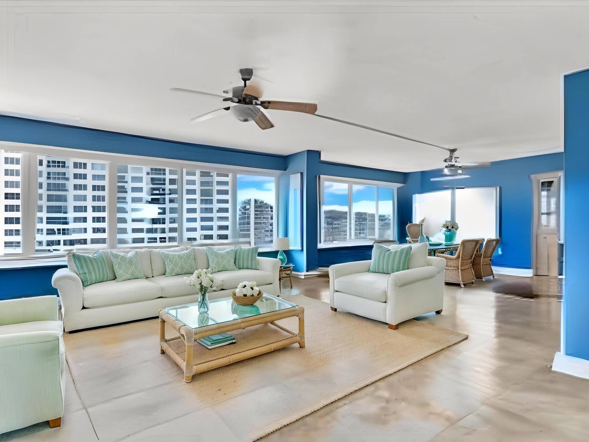 4010 Galt Ocean Drive, #1707-08, Fort Lauderdale, FL 33308 Virtually Staged