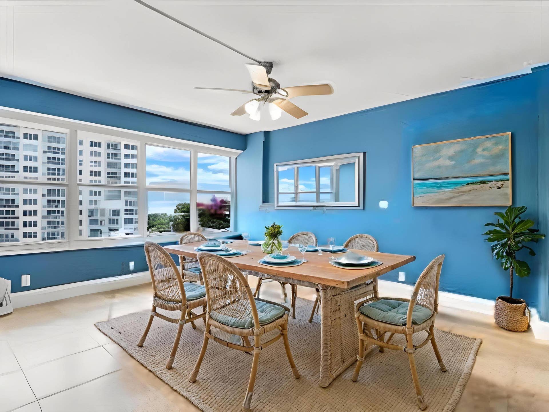 4010 Galt Ocean Drive, #1707-08, Fort Lauderdale, FL 33308 Virtually Staged