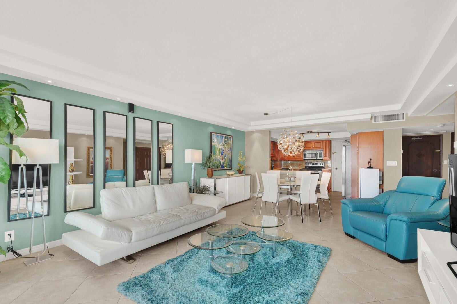3850 Galt Ocean Drive, #2004, Fort Lauderdale, FL 33308 Living room
