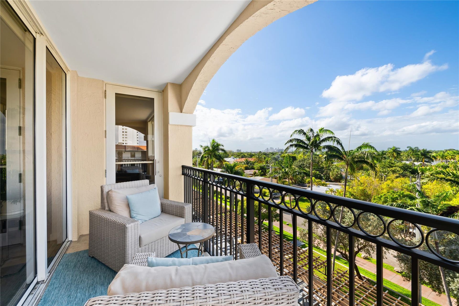2011 N Ocean Boulevard, #504, Fort Lauderdale, FL 33305 Main balcony