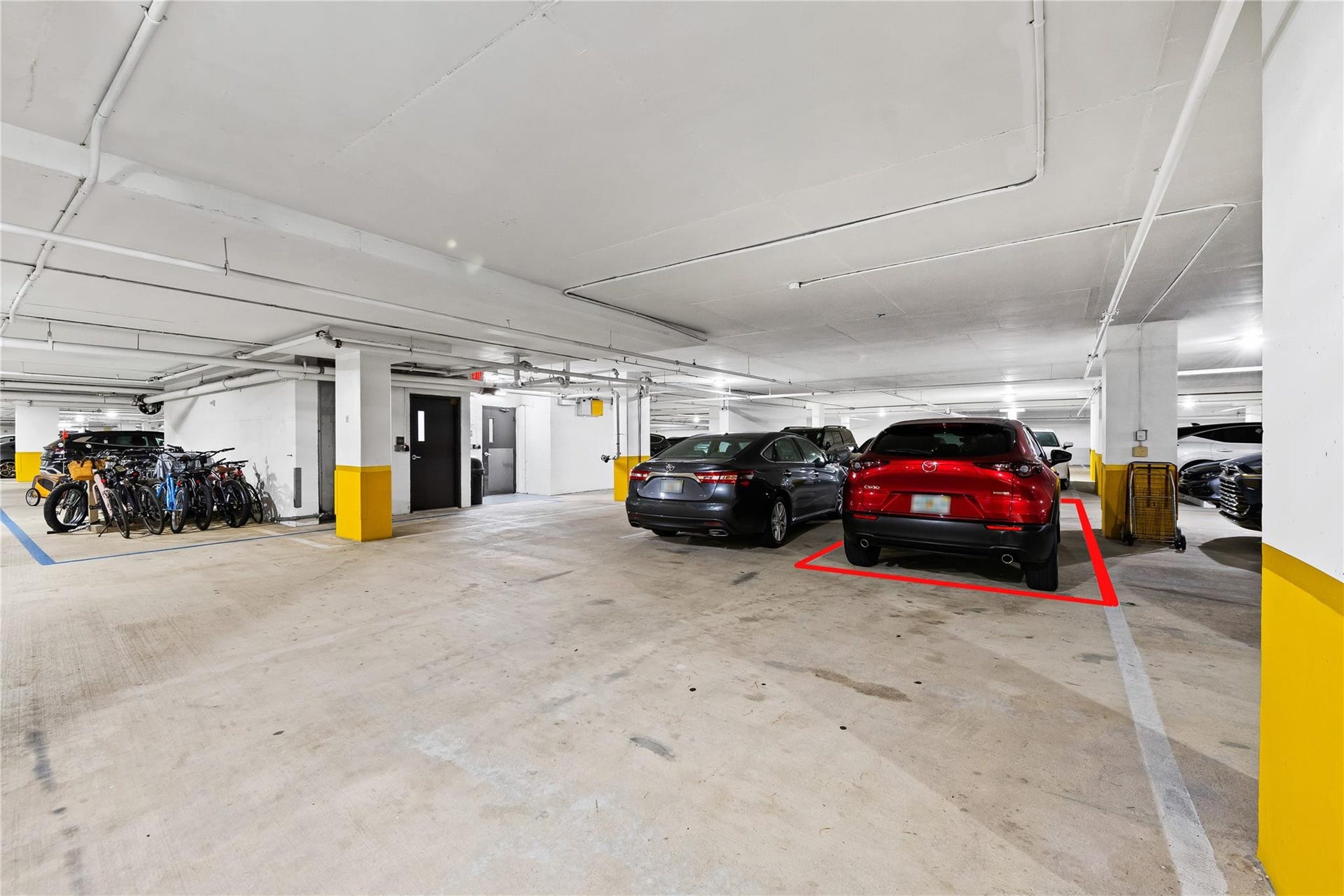 2011 N Ocean Boulevard, #504, Fort Lauderdale, FL 33305 Assigned under cover parking near elevator