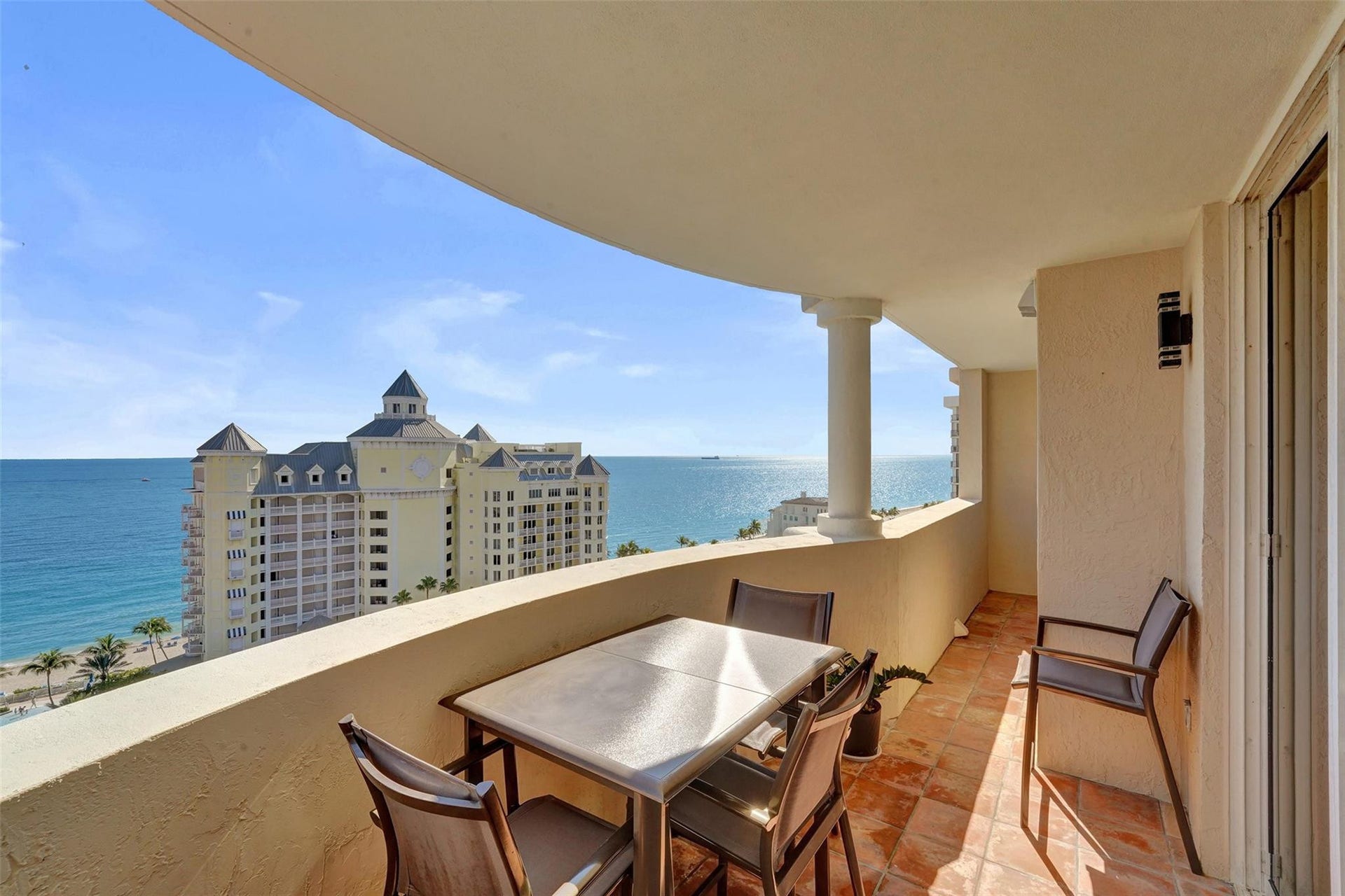 2011 N Ocean Boulevard, #1406N, Fort Lauderdale, FL 33305 See the Air Show too!