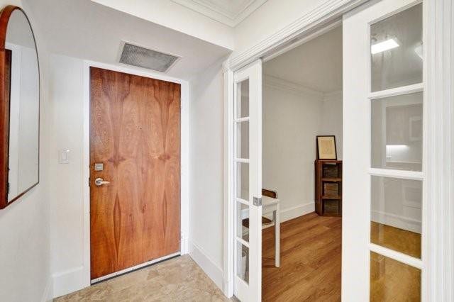 2011 N Ocean Boulevard, #1406N, Fort Lauderdale, FL 33305 Sliding French Doors to Den