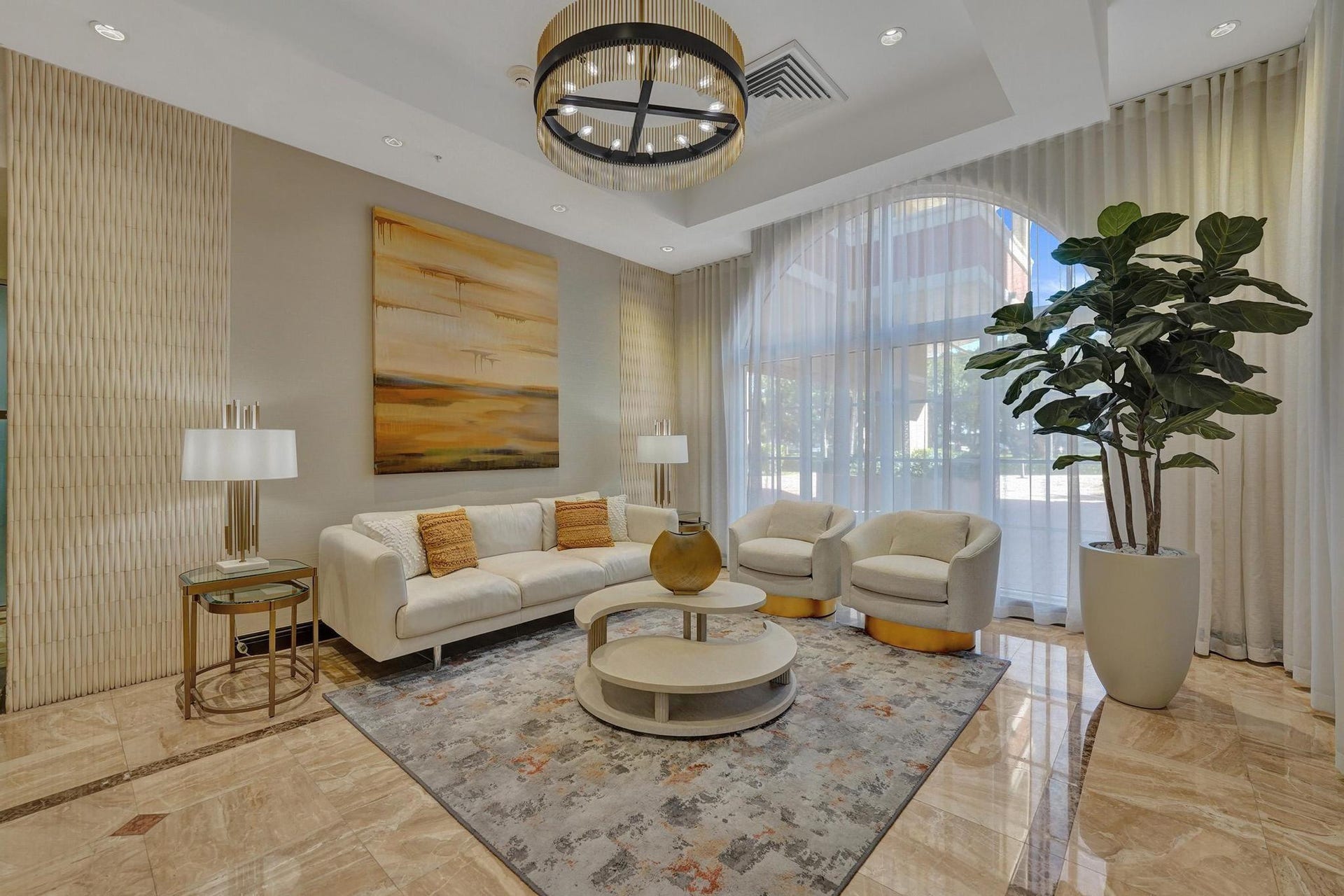 2011 N Ocean Boulevard, #1406N, Fort Lauderdale, FL 33305 Lobby each Bulding