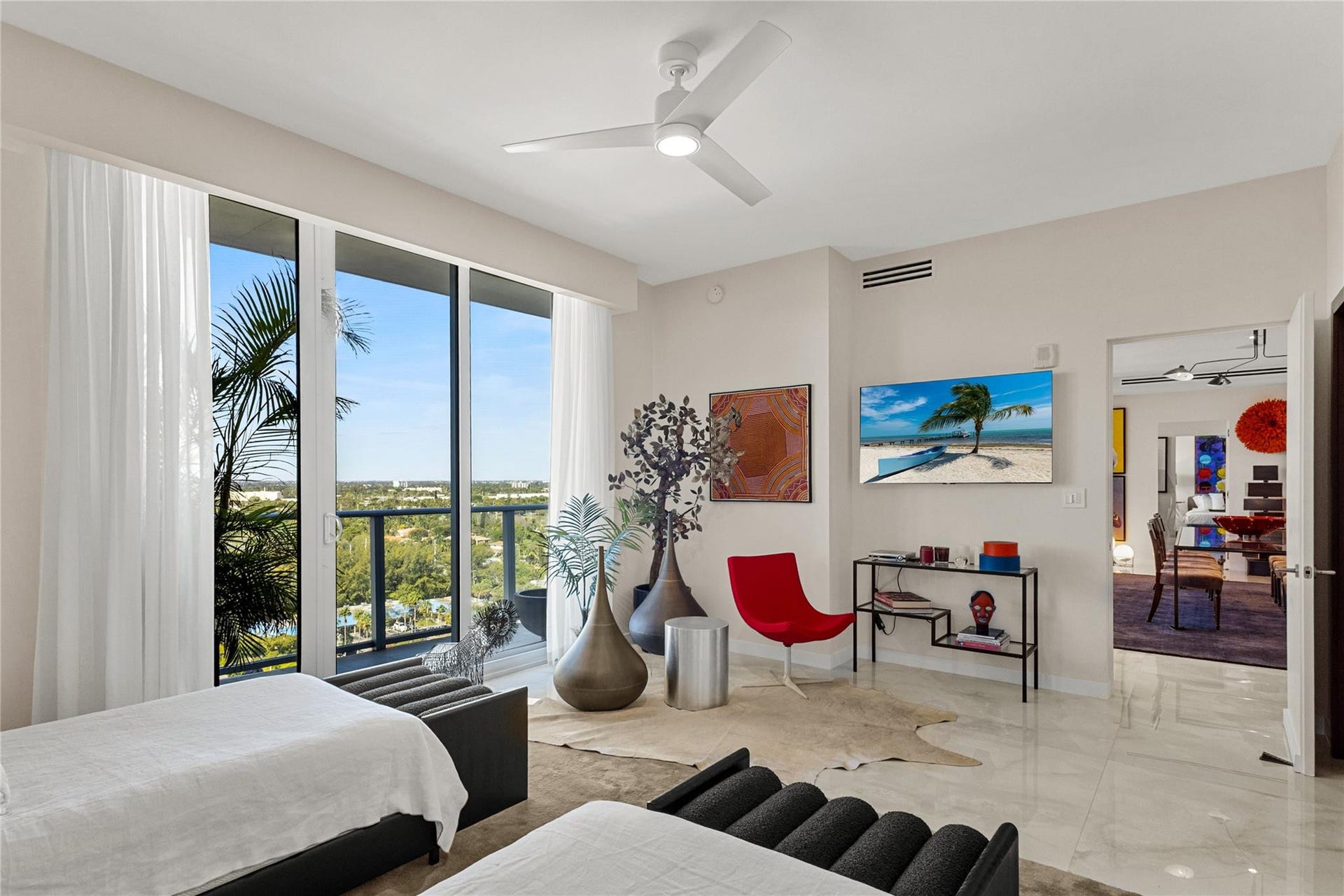 1180 N Federal Highway, #Ph-1606, Fort Lauderdale, FL 33304 Ensuite Bedroom #3