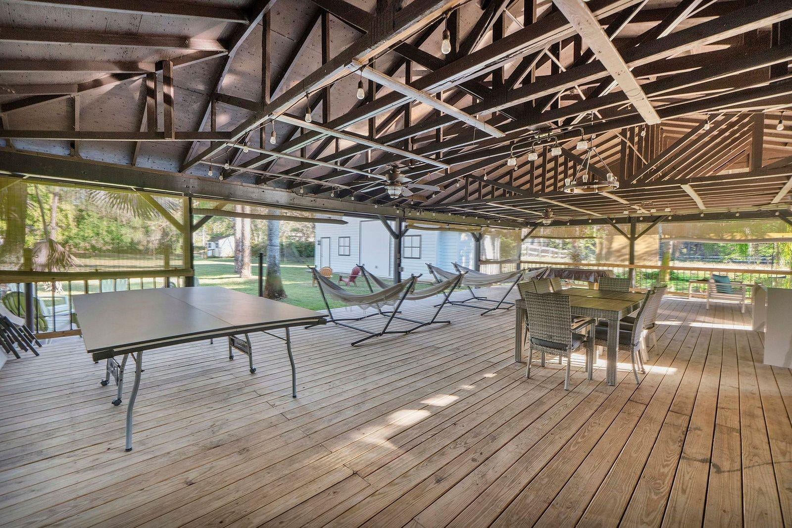 5351 Godfrey Road, Parkland, FL 33067 Huge 1700 sq foot Gazebo great for parties, Concerts & picnics, pizza oven & BBQ INSTALLED WITH GRILLS AND ENOUGH SPACE TO GRILL FOR 100 PEOPLE, this Gazebo can easily be made into a barn, new roof 2018