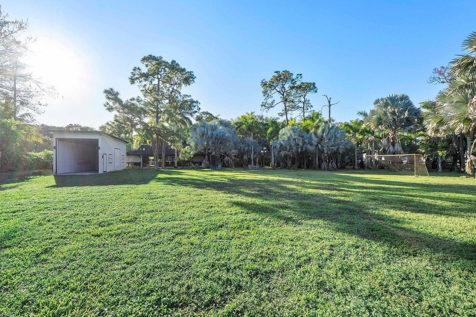5351 Godfrey Road, Parkland, FL 33067 Can you see how much space there is to run and play or have any animals that you like as the entire property is all fenced in and you are allowed to have a few animals,