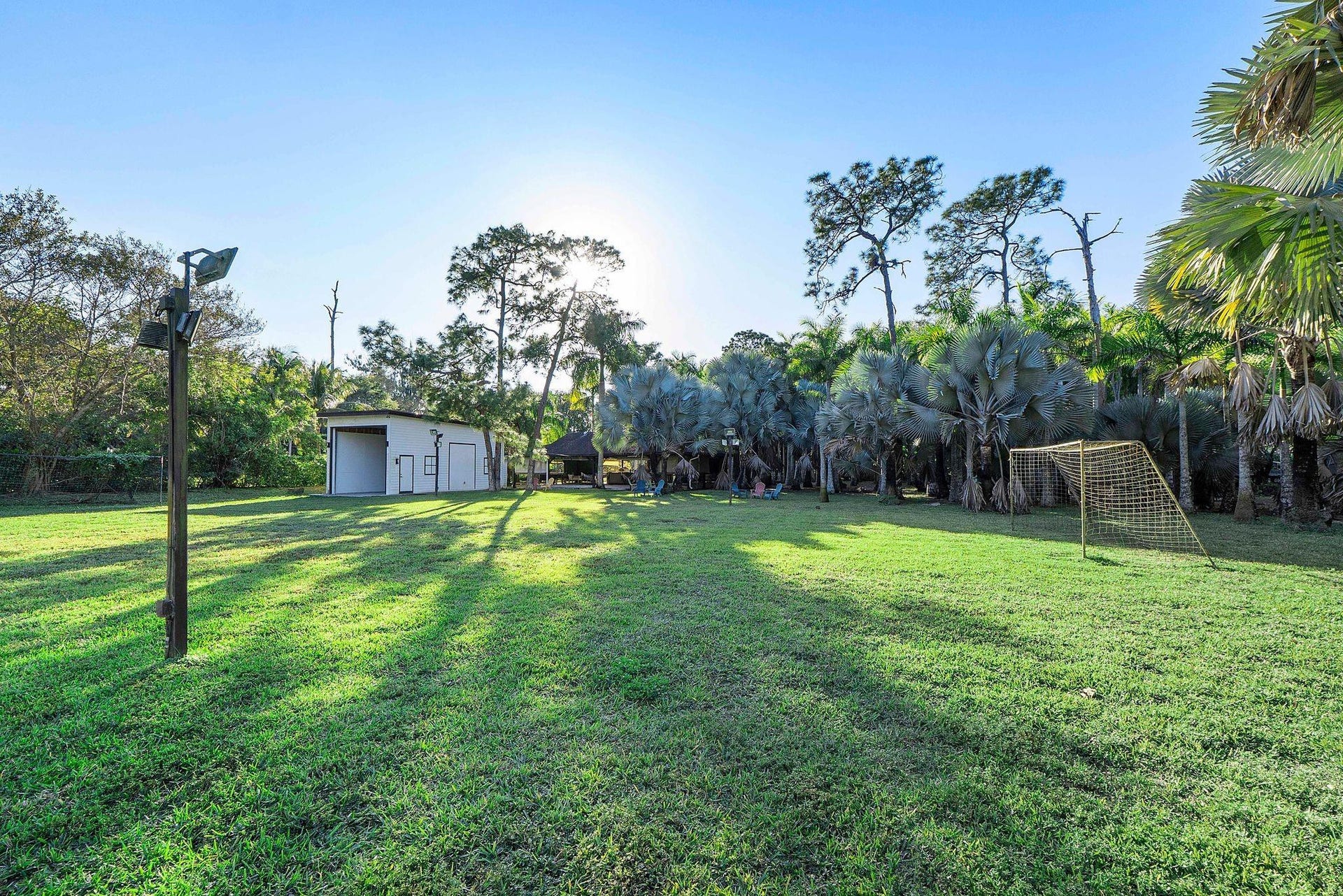5351 Godfrey Road, Parkland, FL 33067 RV or Boat hanger built out of CBS block, high high ceilings so you could add another floor if needed, Full electrical and plumbing included