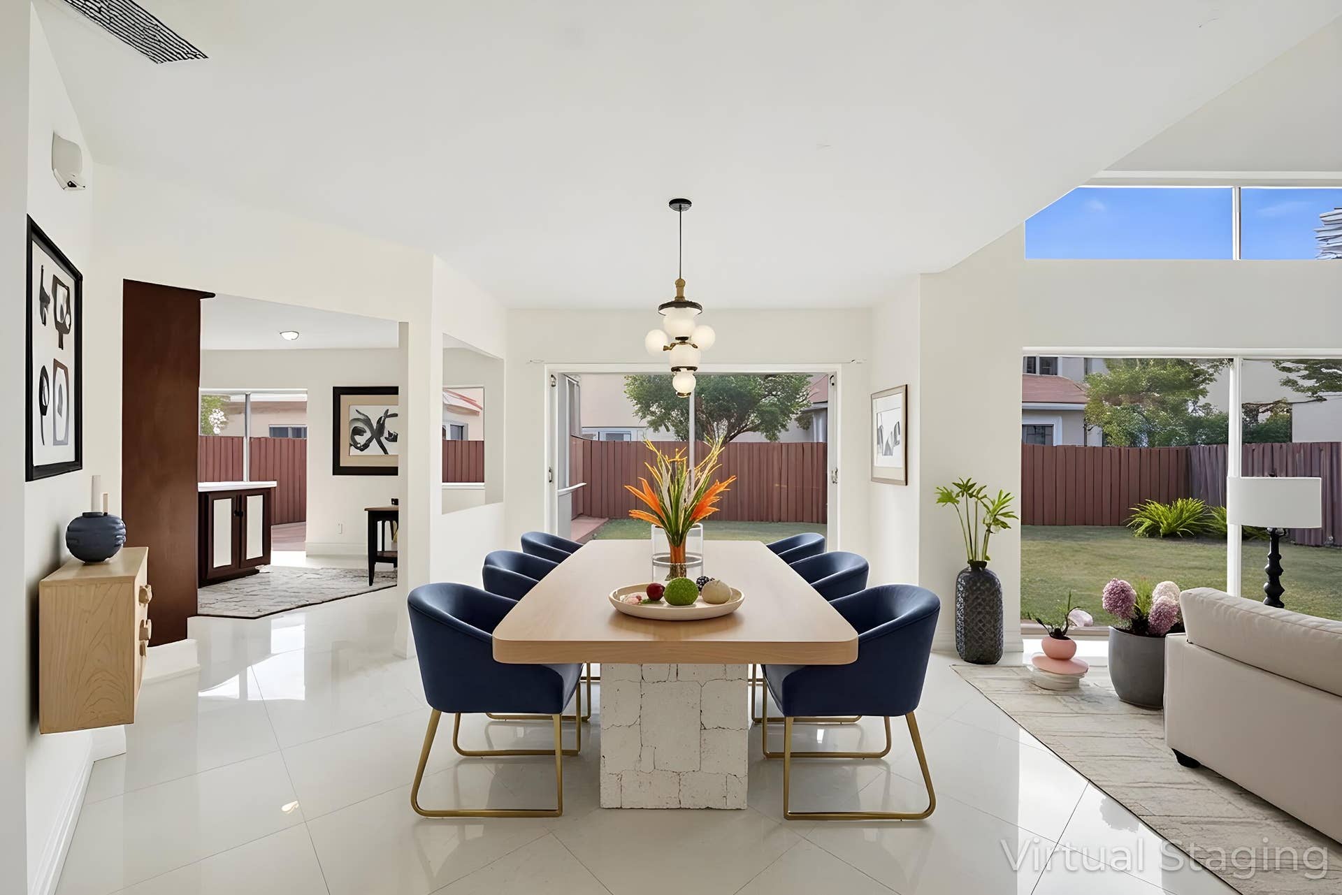 11208 Rhapsody Road, Hollywood, FL 33026 DiningRoomDigitalStaging