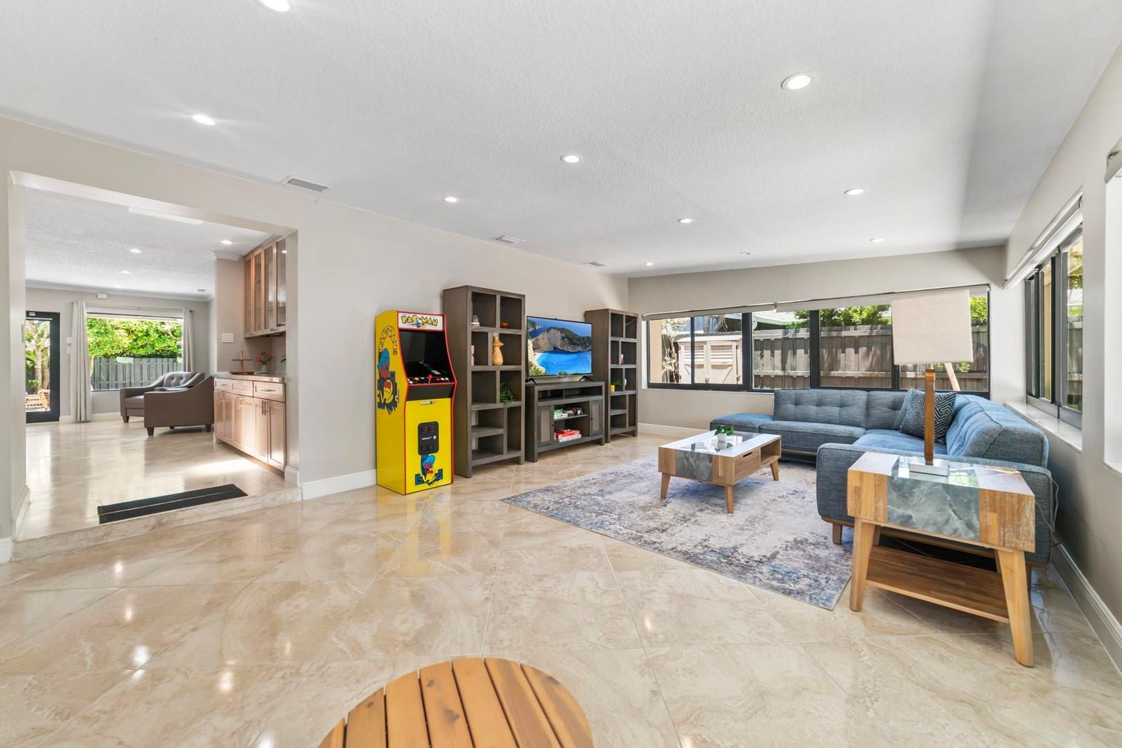 1908 NE 27th Street, Wilton Manors, FL 33306 Massive living room...