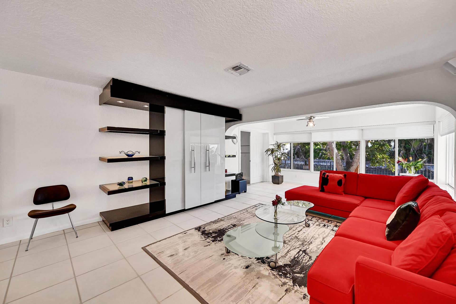 3044 NE 15th Terrace, Oakland Park, FL 33334 Media family room with waterfront views
