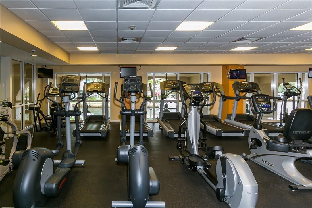 511 SE 5th Avenue, #1217, Fort Lauderdale, Fort Lauderdale, FL 33301 Mezzanine Level- State of the art fitness center