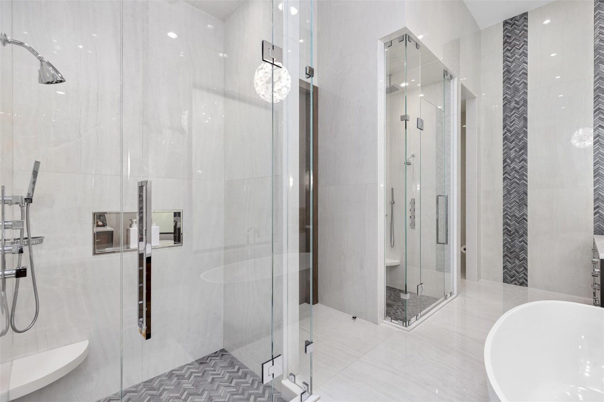 Master Bath has dual showers