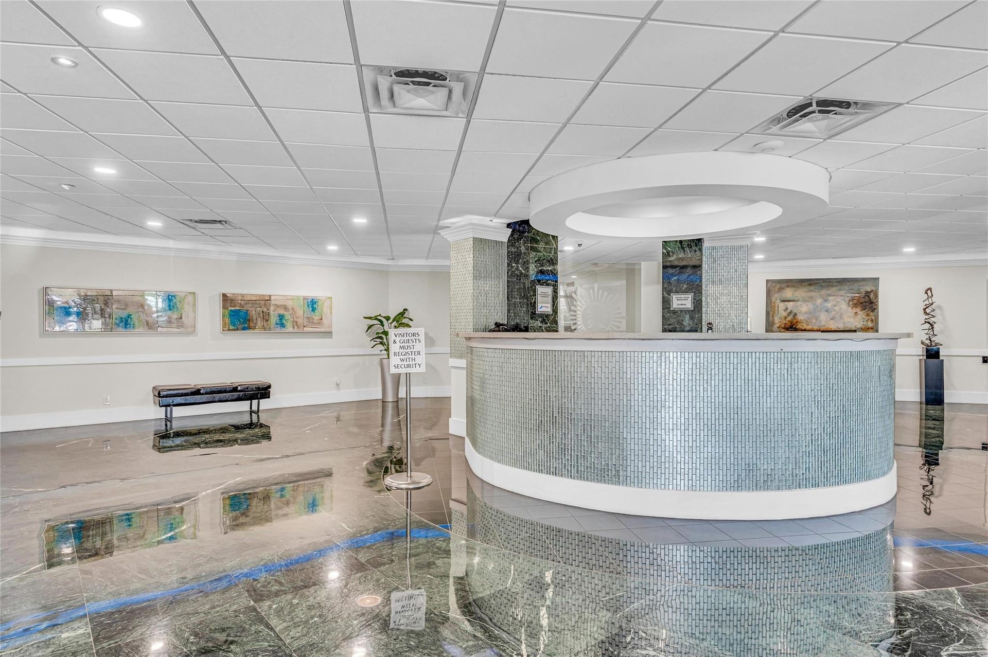 Lobby Security Desk