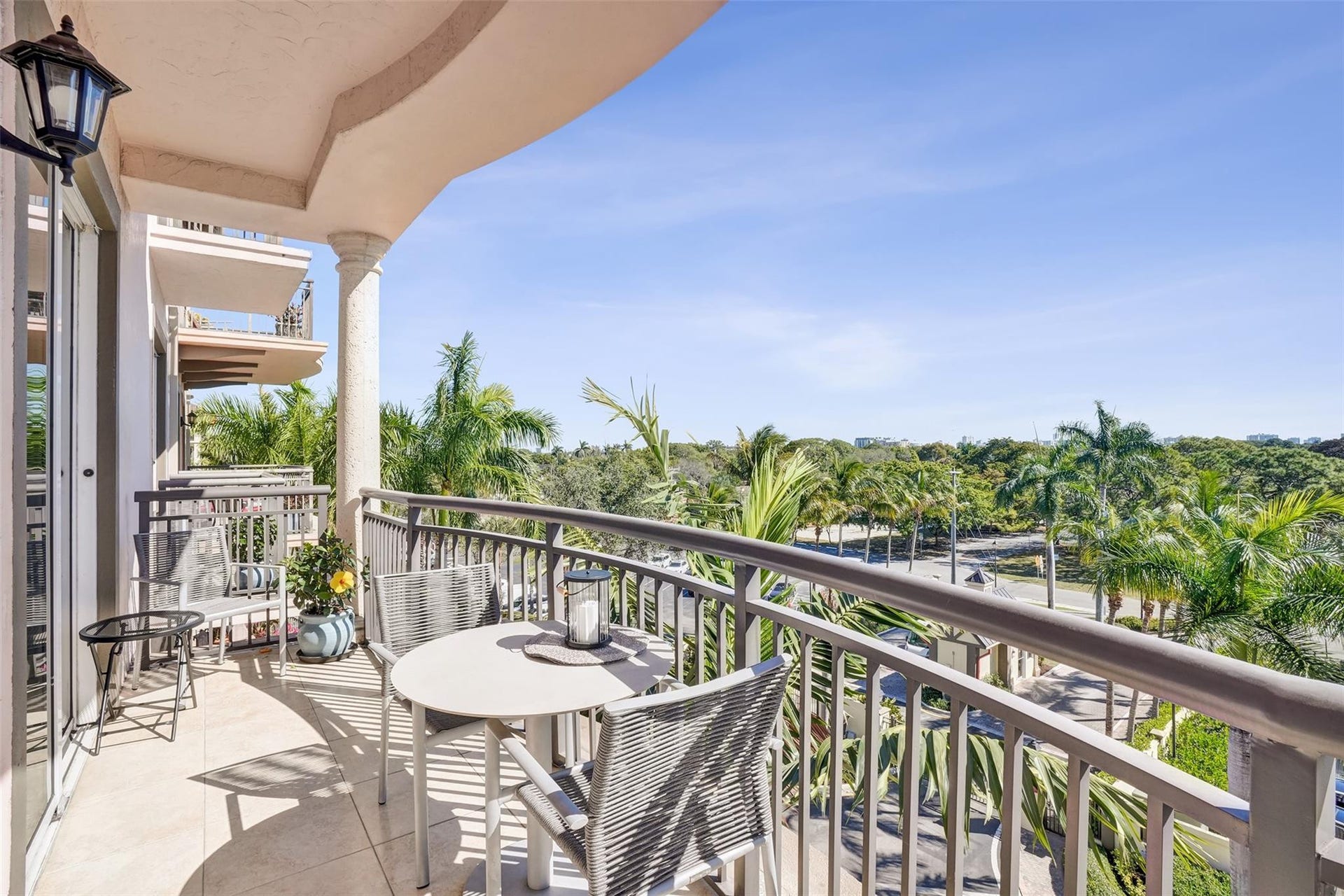 2601 NE 14th Avenue, #401, Wilton Manors, FL 33334 Three balconies
