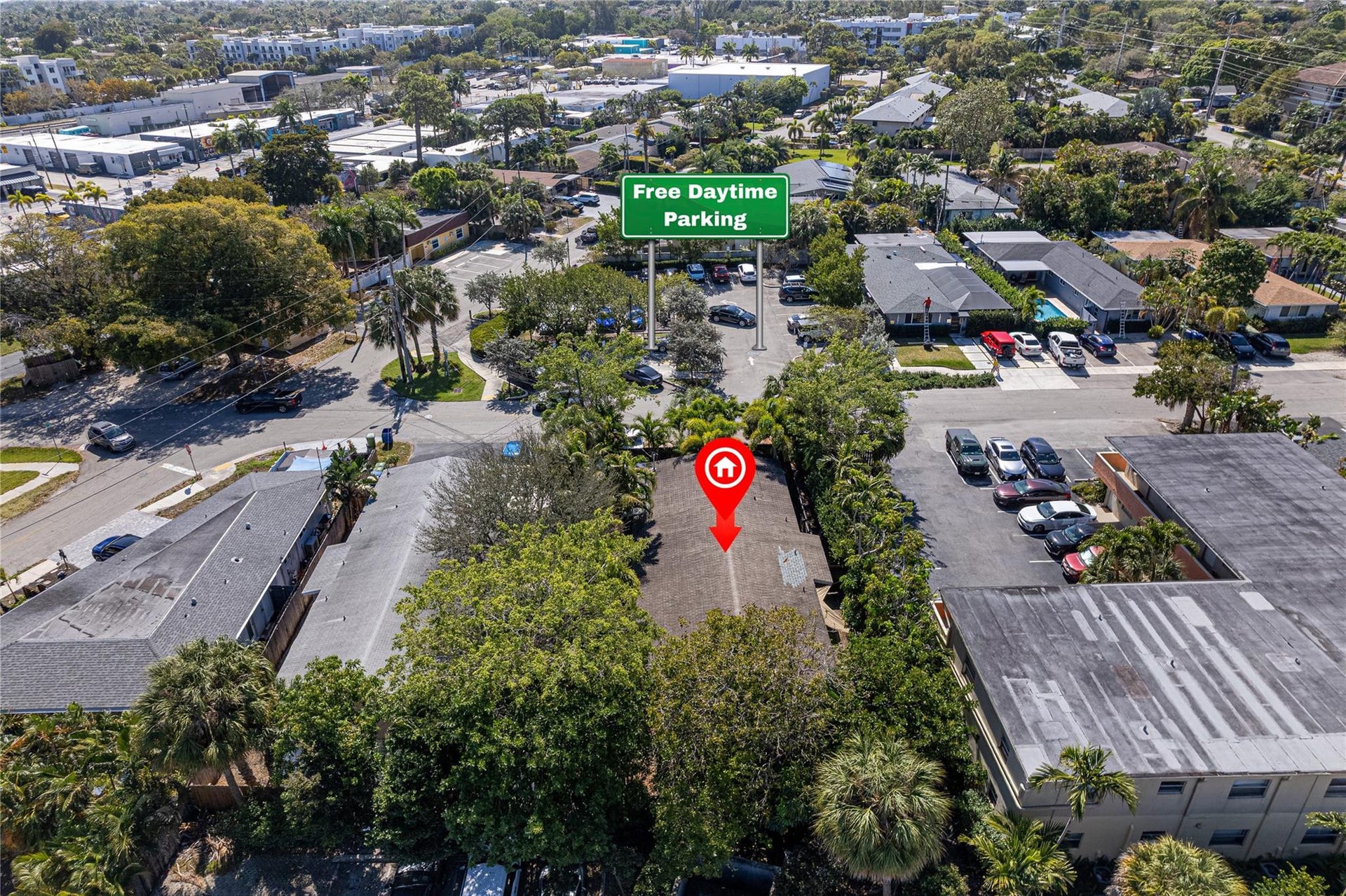 Additional, free daytime parking available directly across the street.