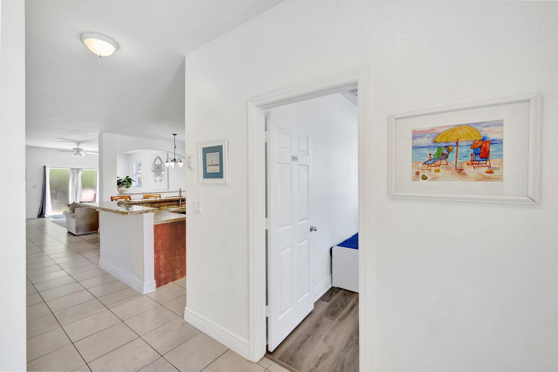1816 SW 21st Street, Fort Lauderdale, FL 33315 Entrance with Kitchen and Living Room View