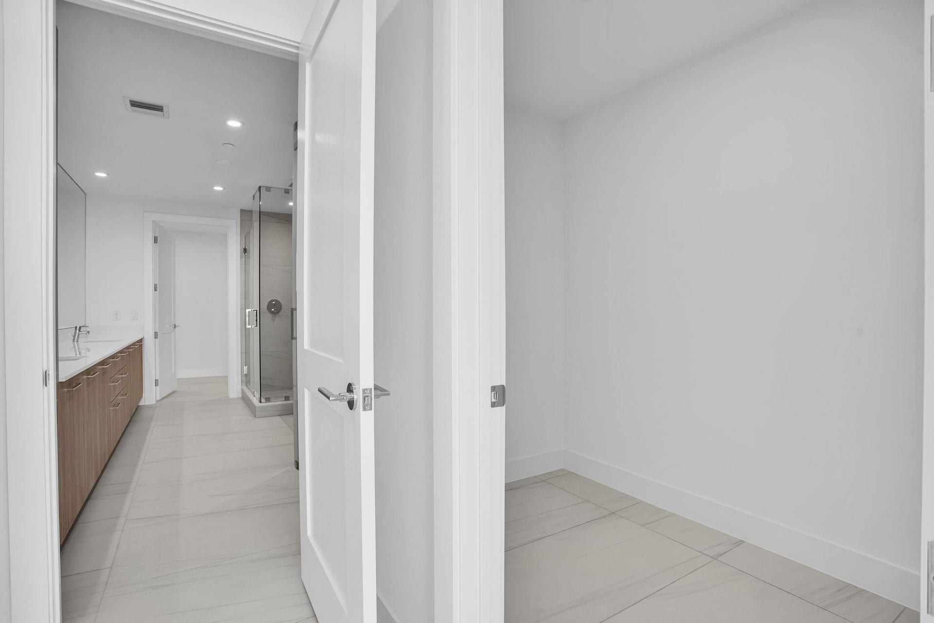 Owners Suite Bath and Walk-In Closet