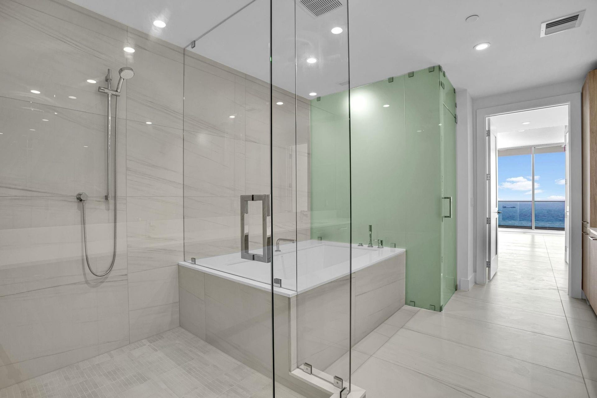Owners Suite Bath with Separate Shower and Tub