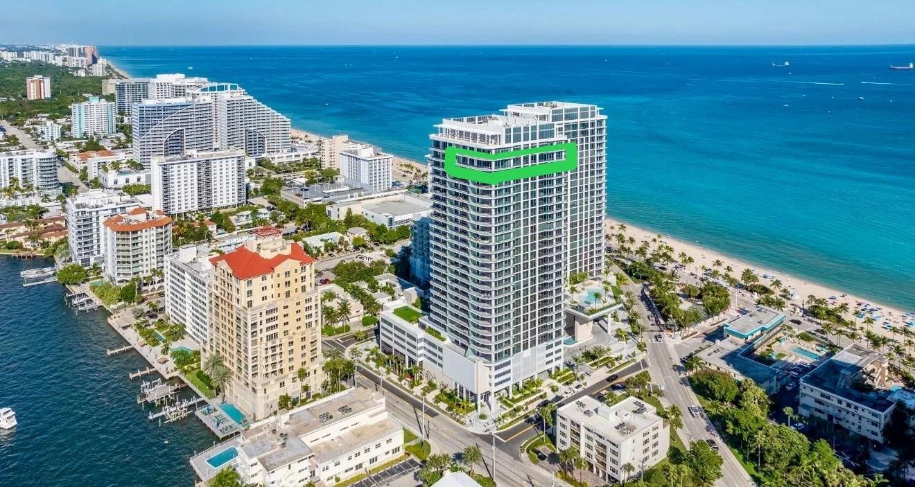 153 N Seabreeze Boulevard, #Ph 2601-s, Fort Lauderdale, FL 33304 Location of Penthouse