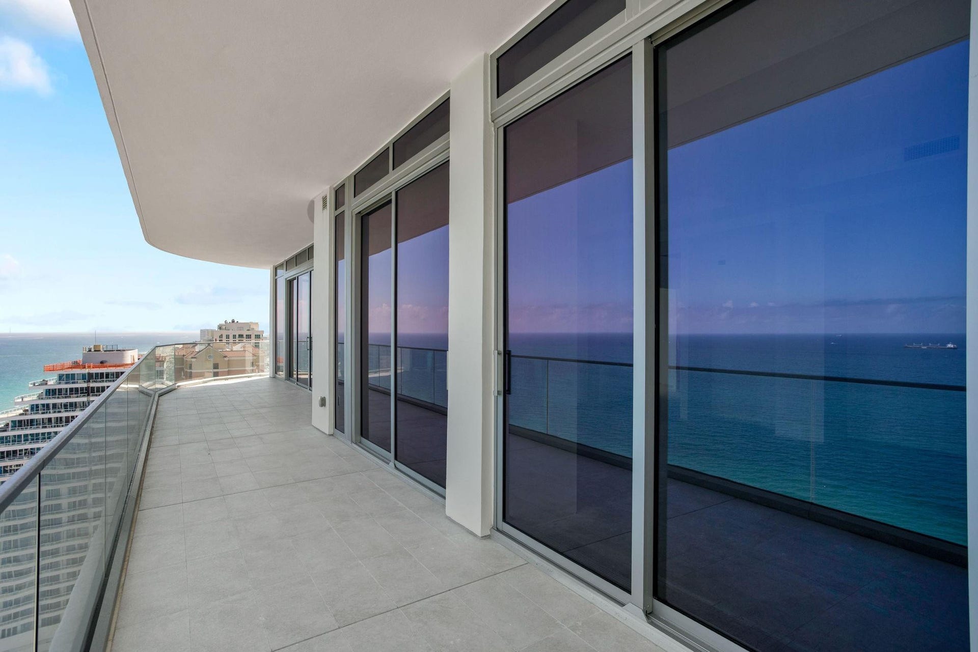 153 N Seabreeze Boulevard, #Ph 2601-s, Fort Lauderdale, FL 33304 Balcony off Living Area and Owners Suite